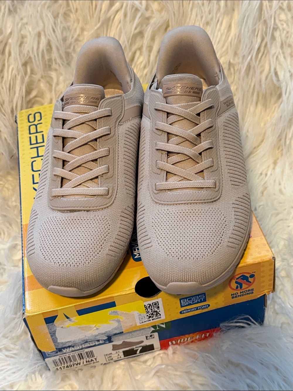 Skechers Bobs Sport- Bobs Squad Chaos Current Muse Women’s size 7- Slip-Ins - Picture 2 of 8